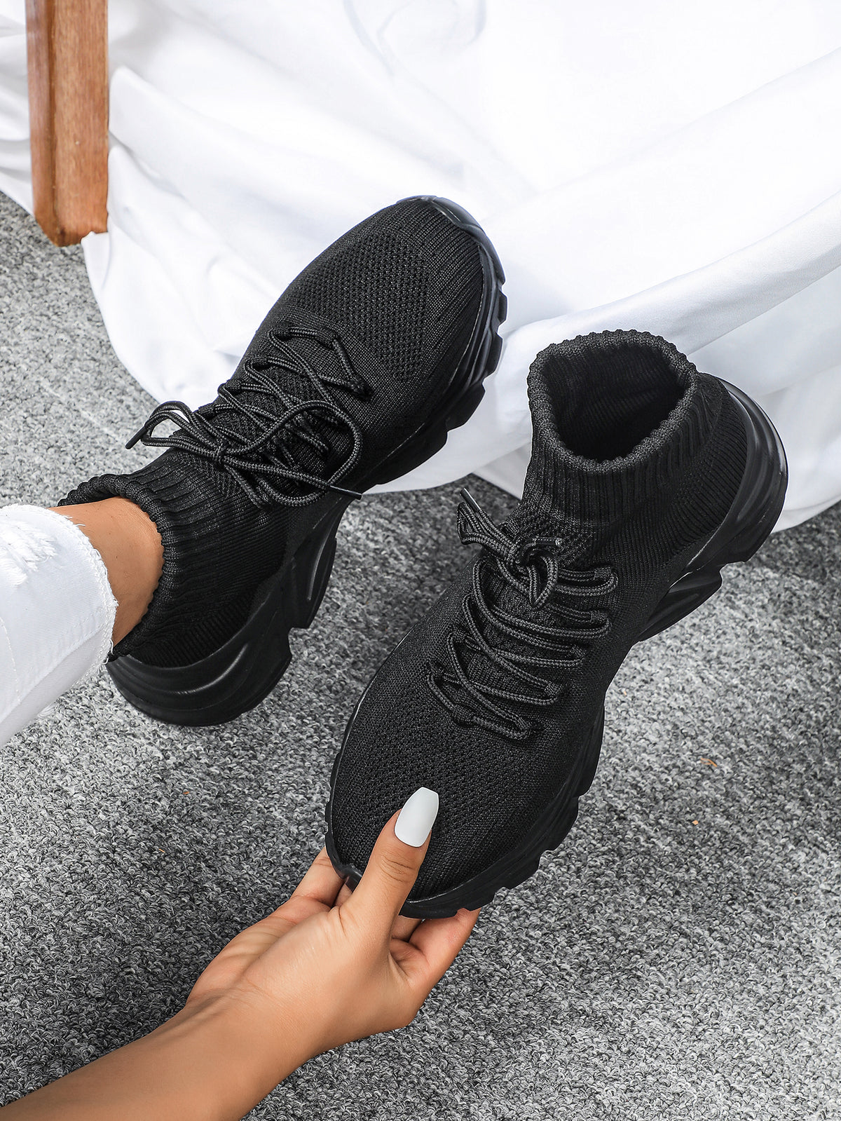 High-top Platform Women's Casual Sneakers
