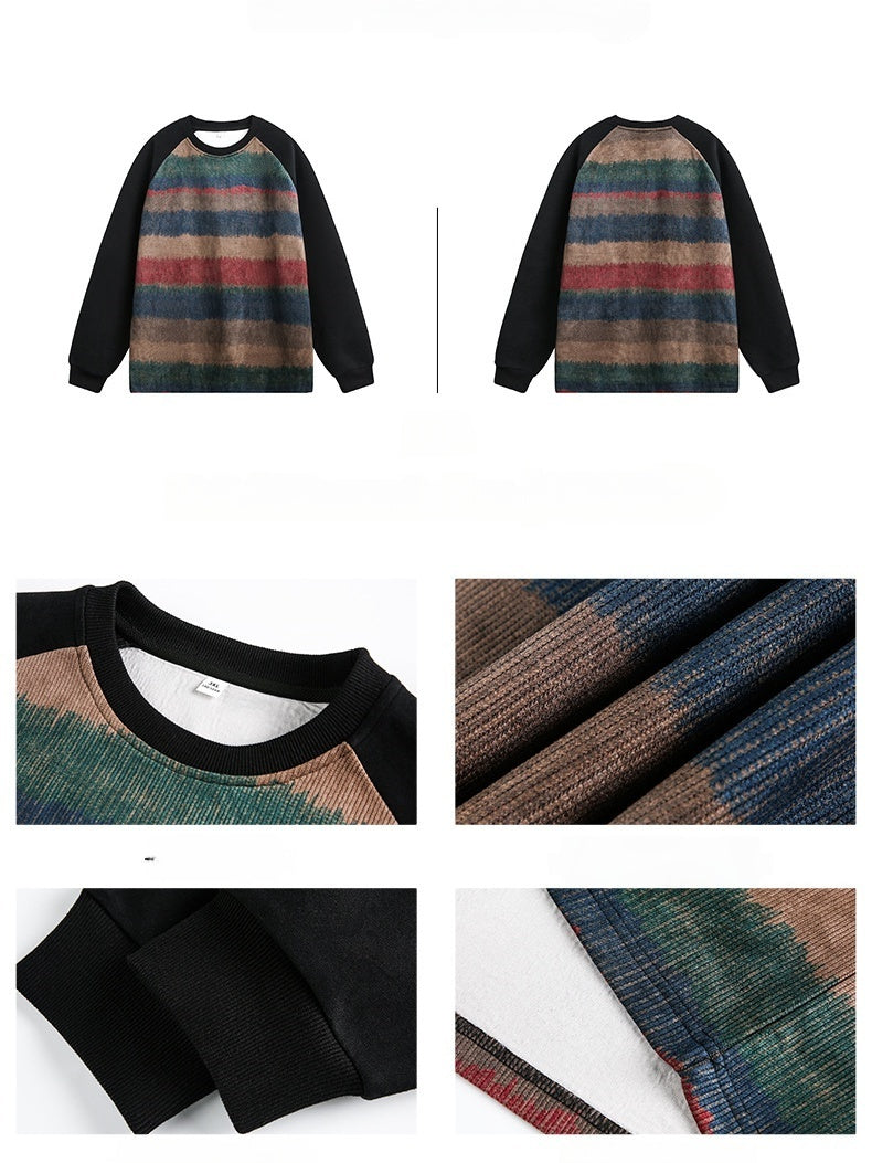 Liber Autumn Men's Stripes T-shirts