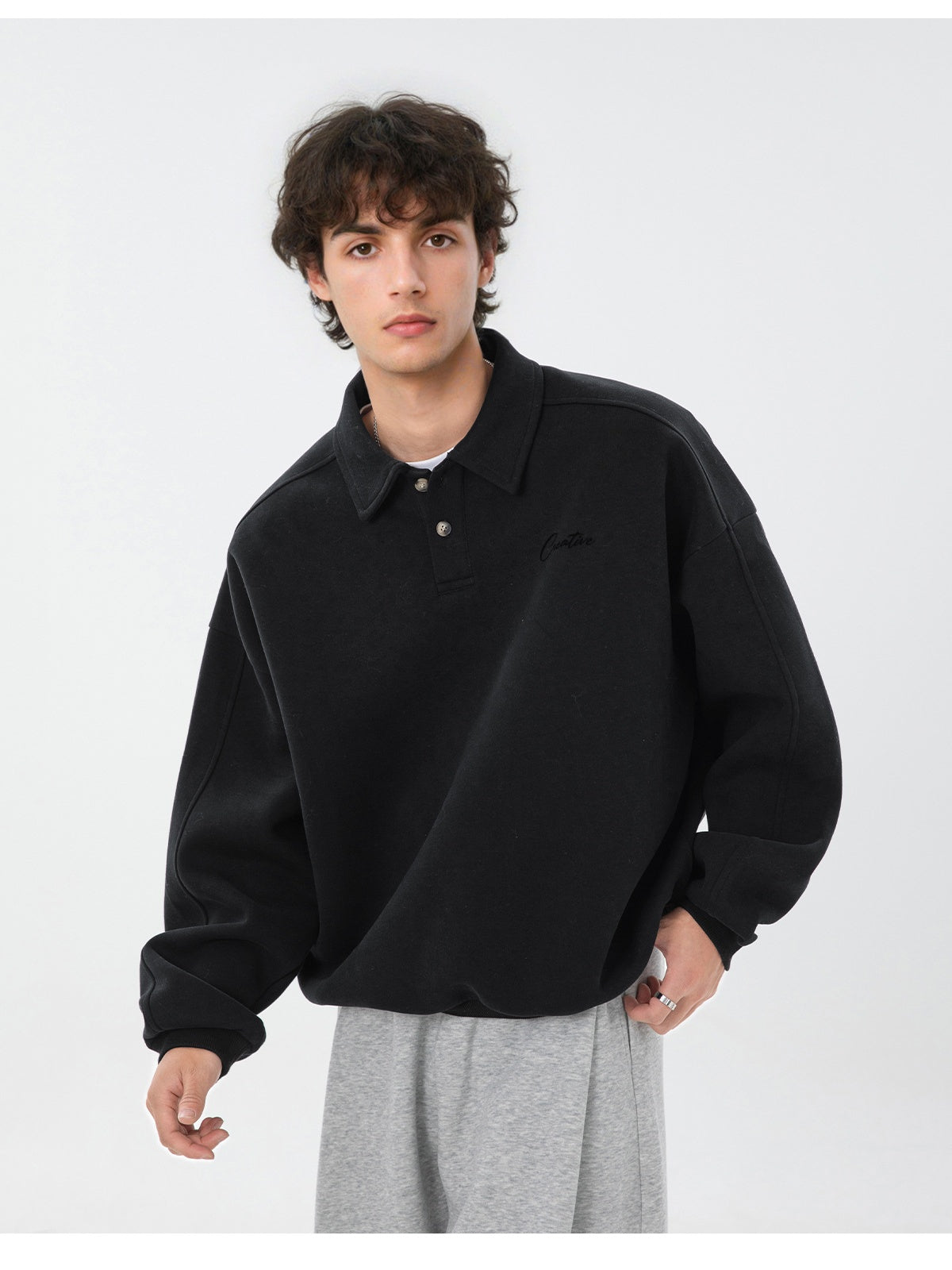 Liber Autumn Men's Letter Sweatshirts
