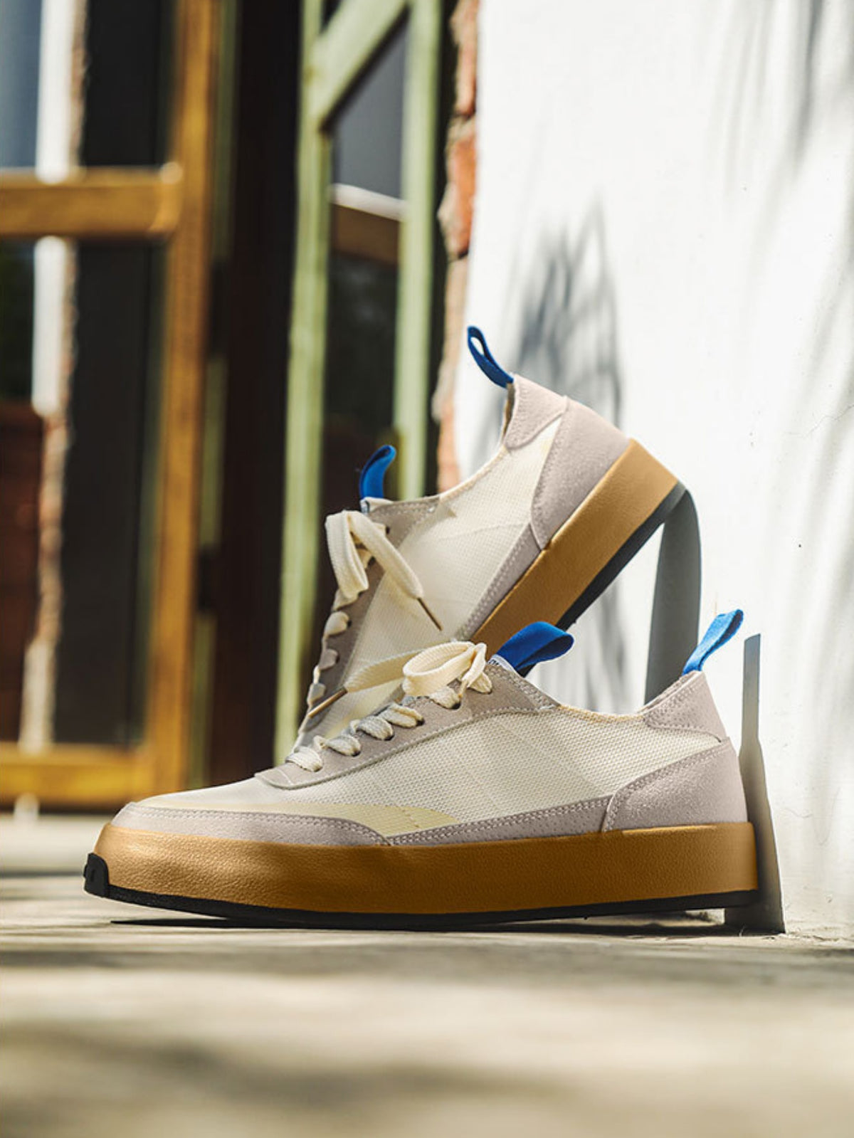 Canvas Color-blocked Sneakers