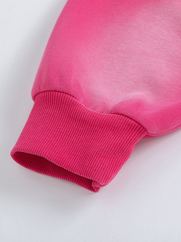 Liber Autumn Neutral wear Inkjet Printing Letter Sweatshirts&Hoodies