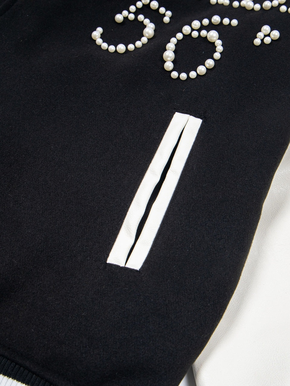 Splicing Contrasting Colors Loose College Style Baseball Uniform