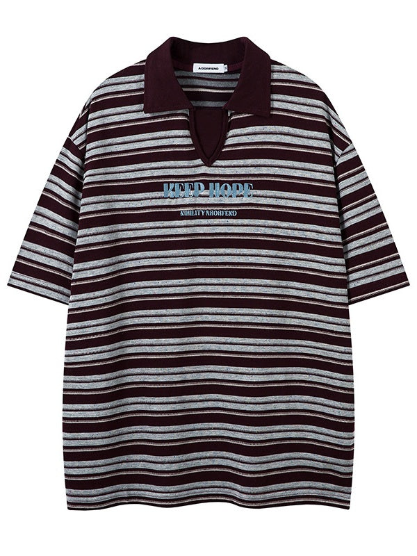Stripes Loose-fit Ins POLO