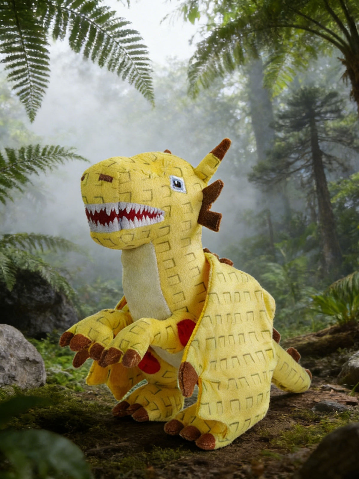 Cute Shark And Dinosaur Plush Toys