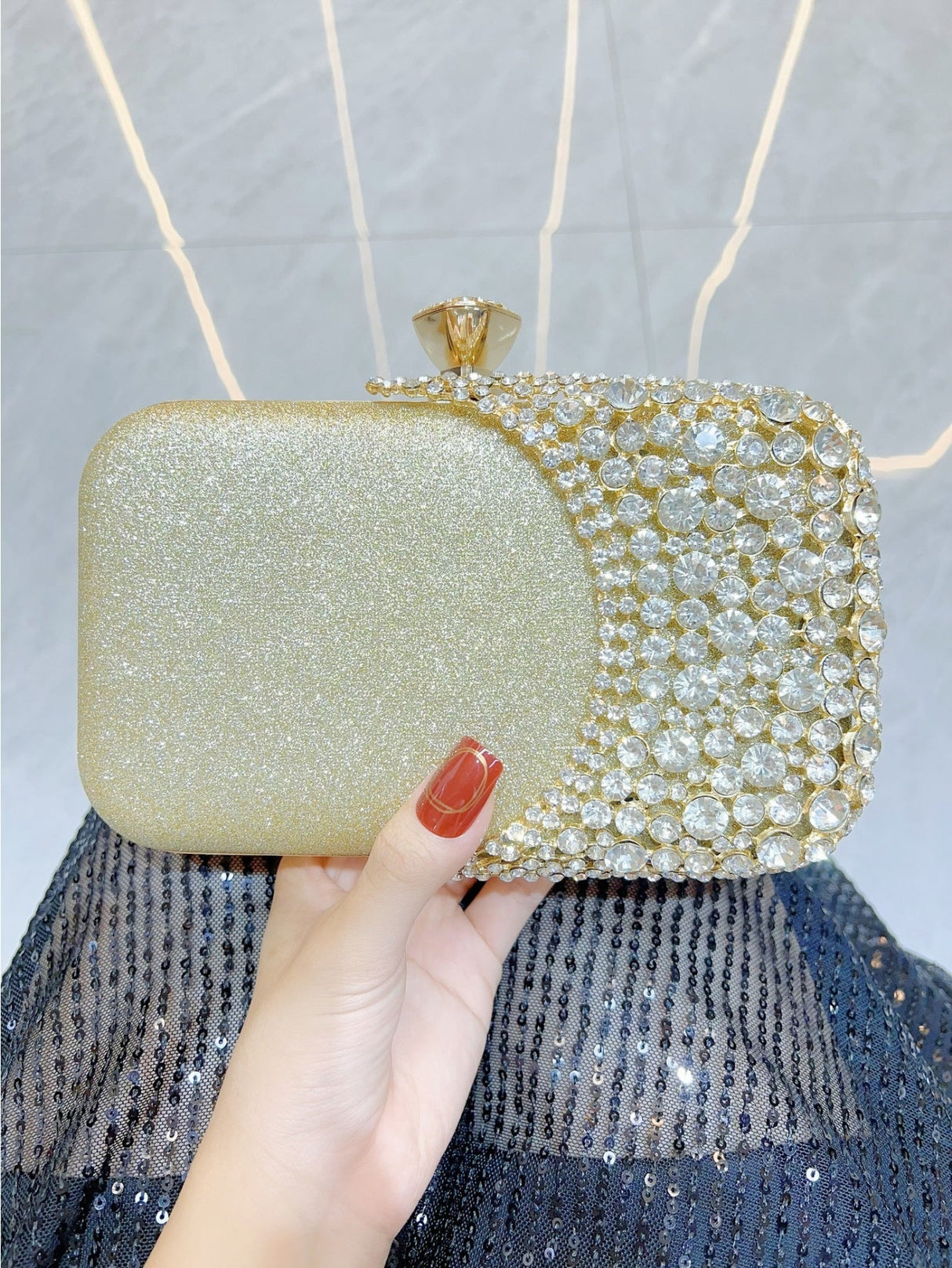 Liber Four Seasons ACC Diamond Box Bag