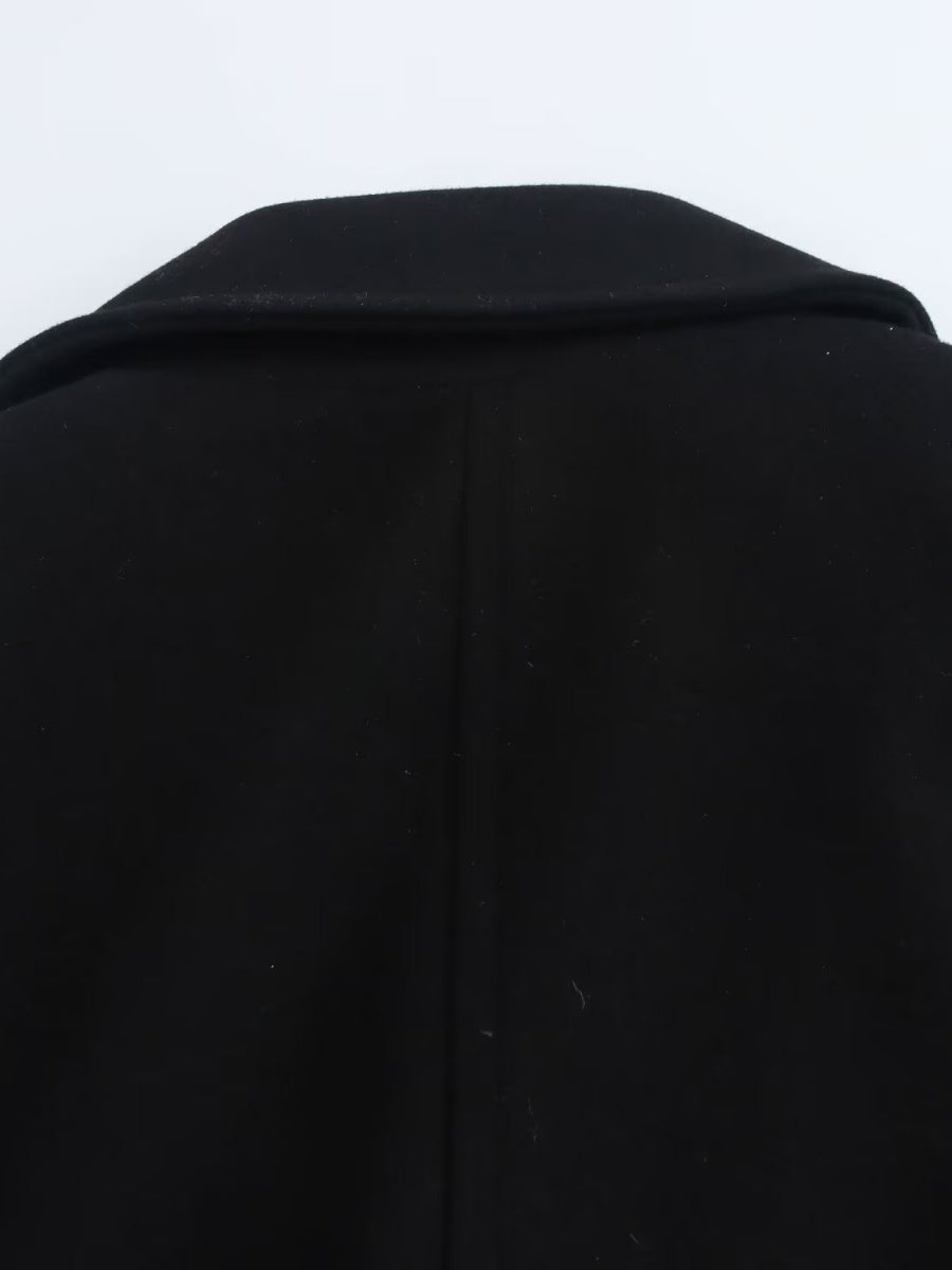 Black Woolen Coat