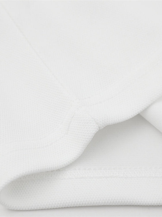 Letter Embroidery Ins Loose-fit POLO Shirt