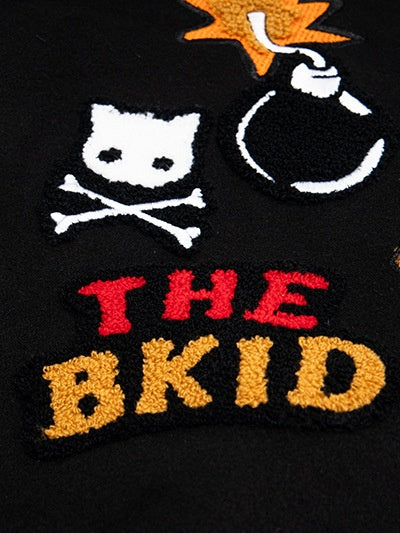 Cartoon Towel Embroidery Graffiti Baseball Uniform