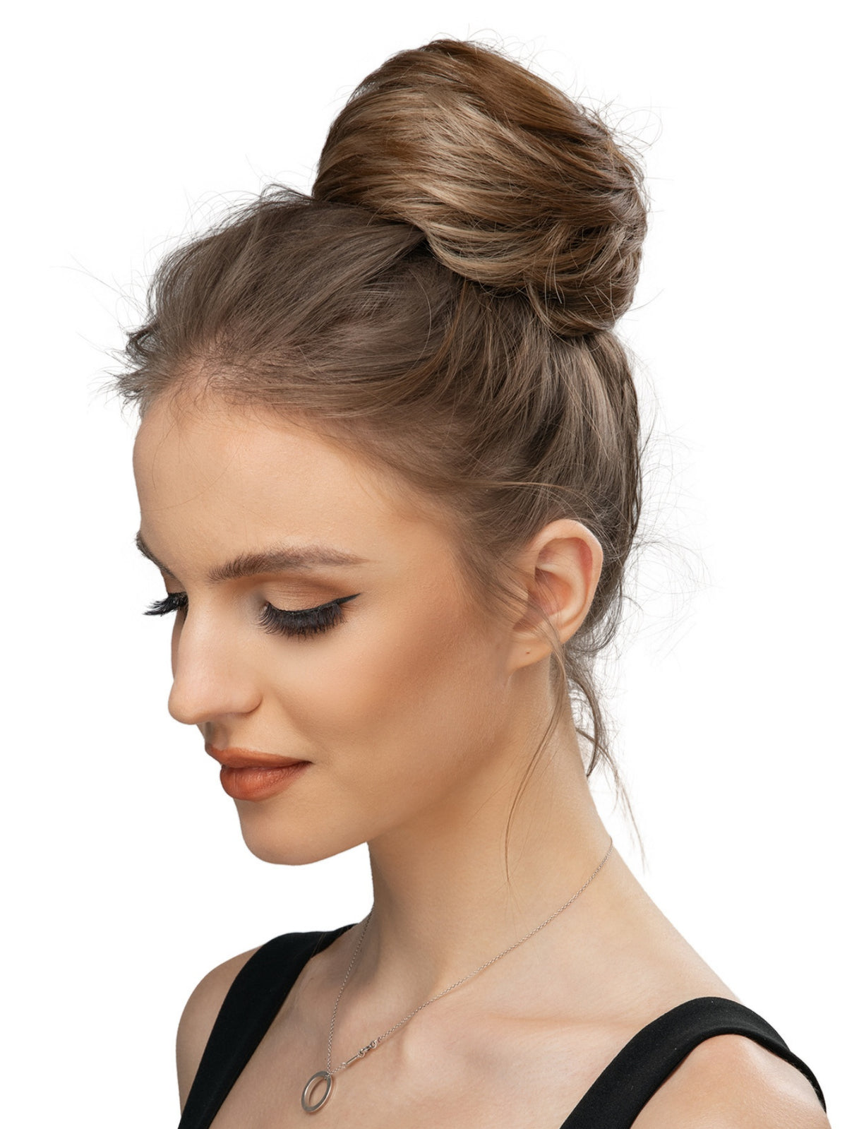 Pull-cord Bun Wig/hairpiece