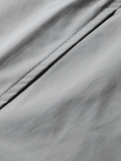 Business Wrinkle-Free Mid-Length Trench Coat