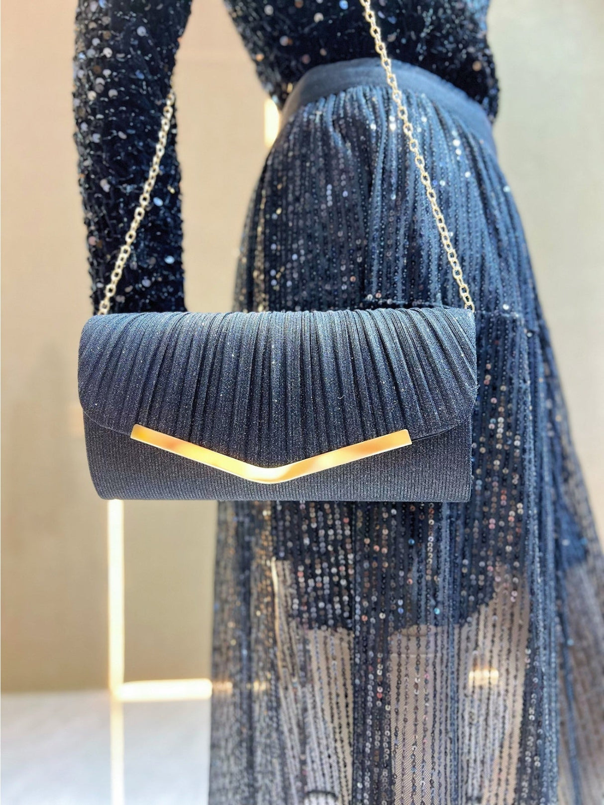 Liber Four Seasons ACC Sequin Pleats