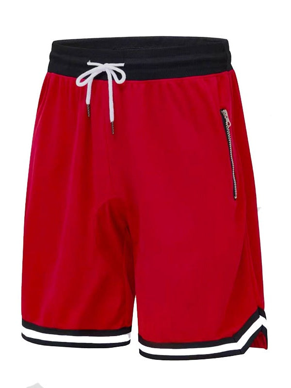 Thin Mesh Loose-fit Breathable Five Points Shorts