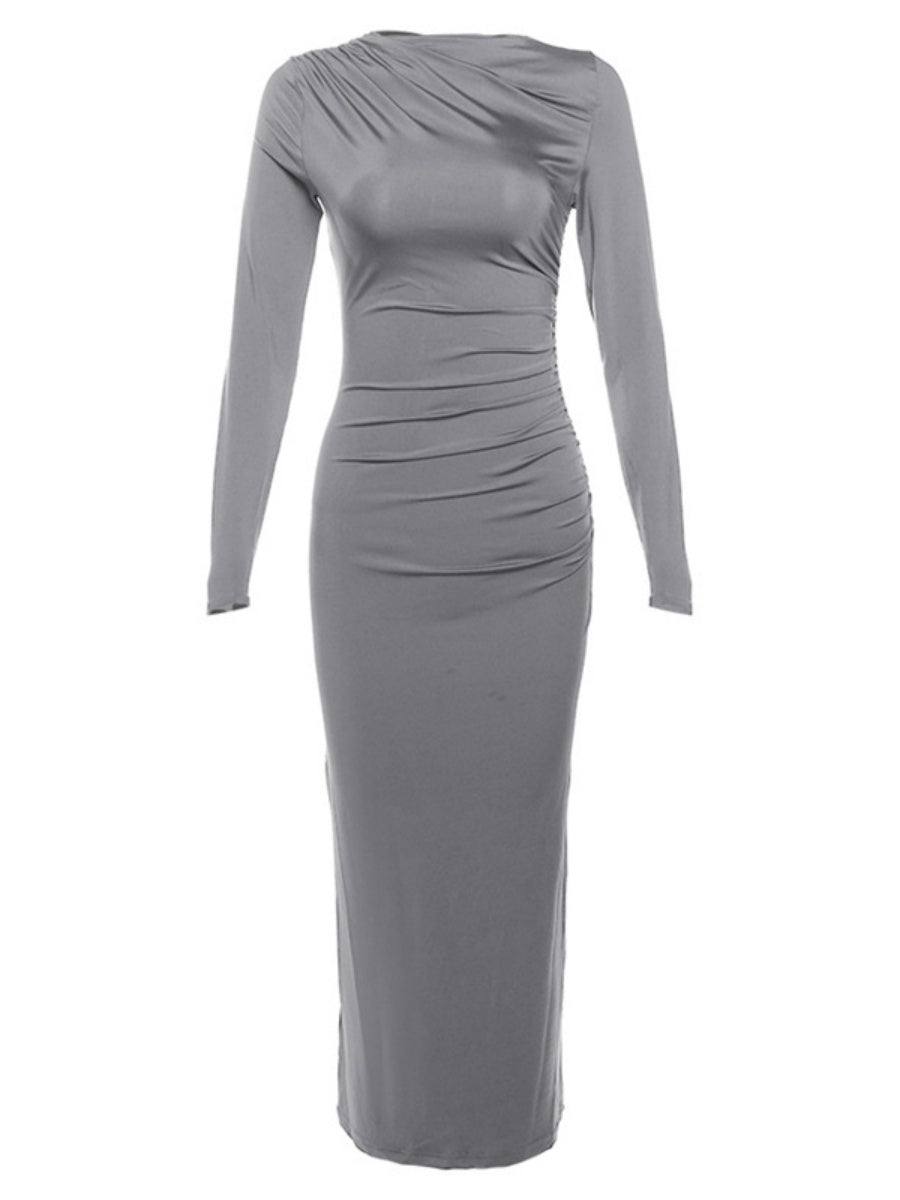 Liber Winter Women's Solid Color Solid Color Maxi Dresses