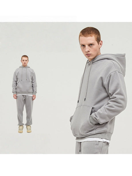 Liber Autumn Neutral Thin Fleece Hoodie