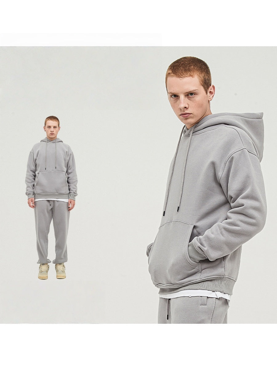 Liber Autumn Neutral Thin Fleece Hoodie