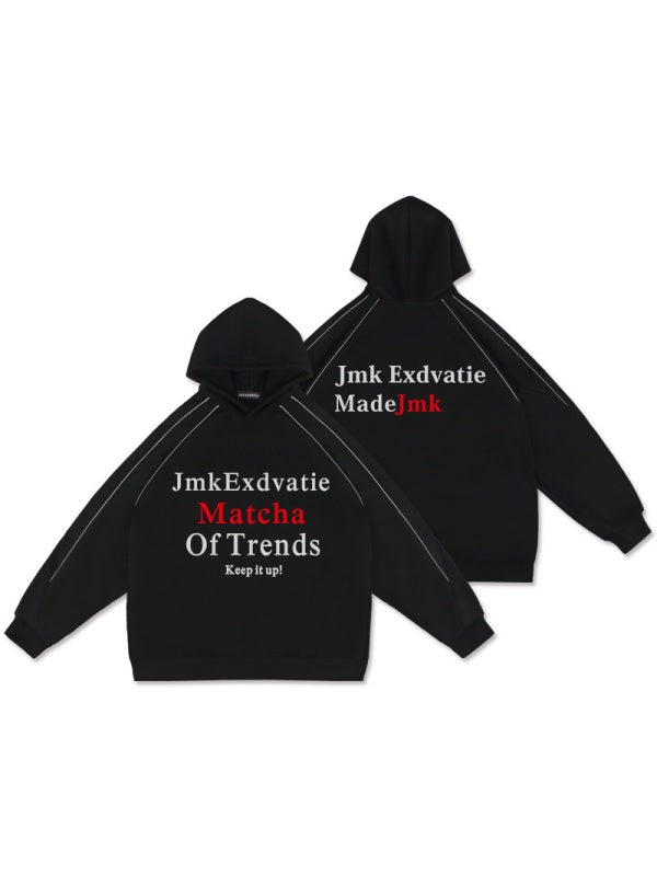 Liber Autumn Neutral wear Printed Letter Sweatshirts&Hoodies