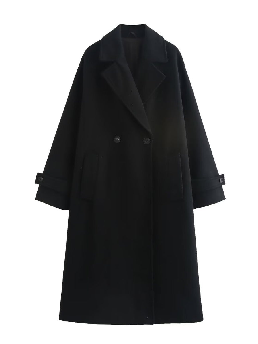 Black Woolen Coat