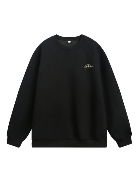 Liber Autumn Men's Printed Letter Sweatshirts&Hoodies