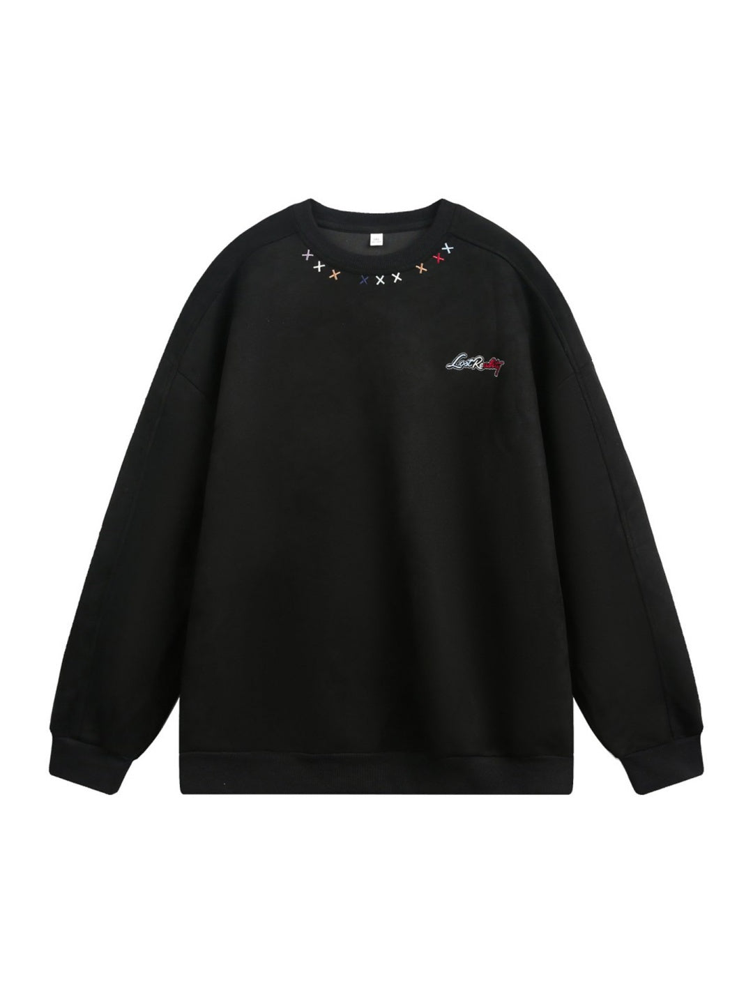 Liber Autumn Men's Embroidered Pattern Letter Sweatshirts&Hoodies