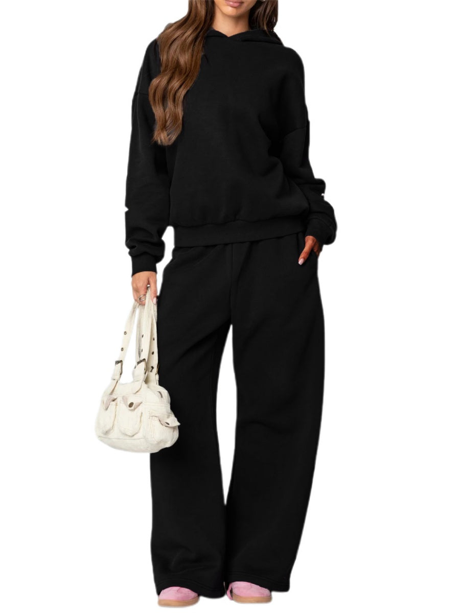 Liber Autumn Women's 3D Three-dimensional pattern 2-piece Sets