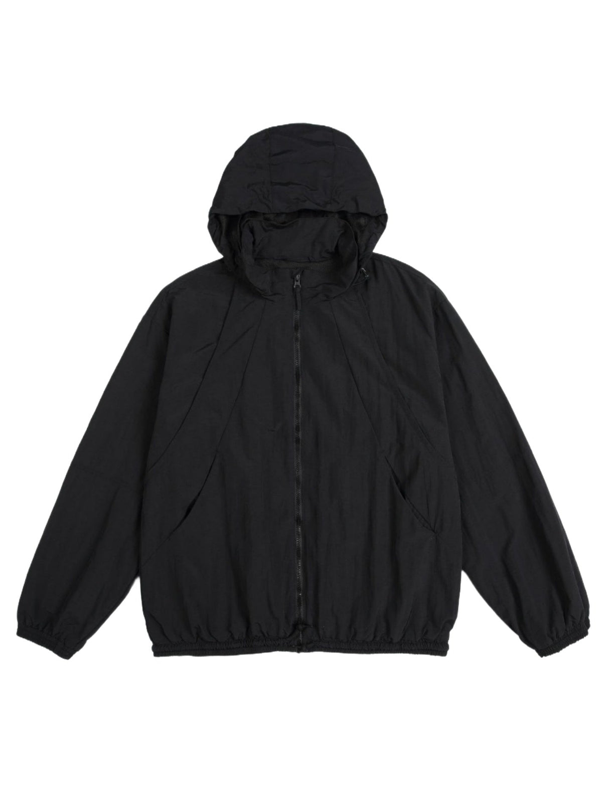 Water-repellent Oversize Folding Hooded Windbreakers