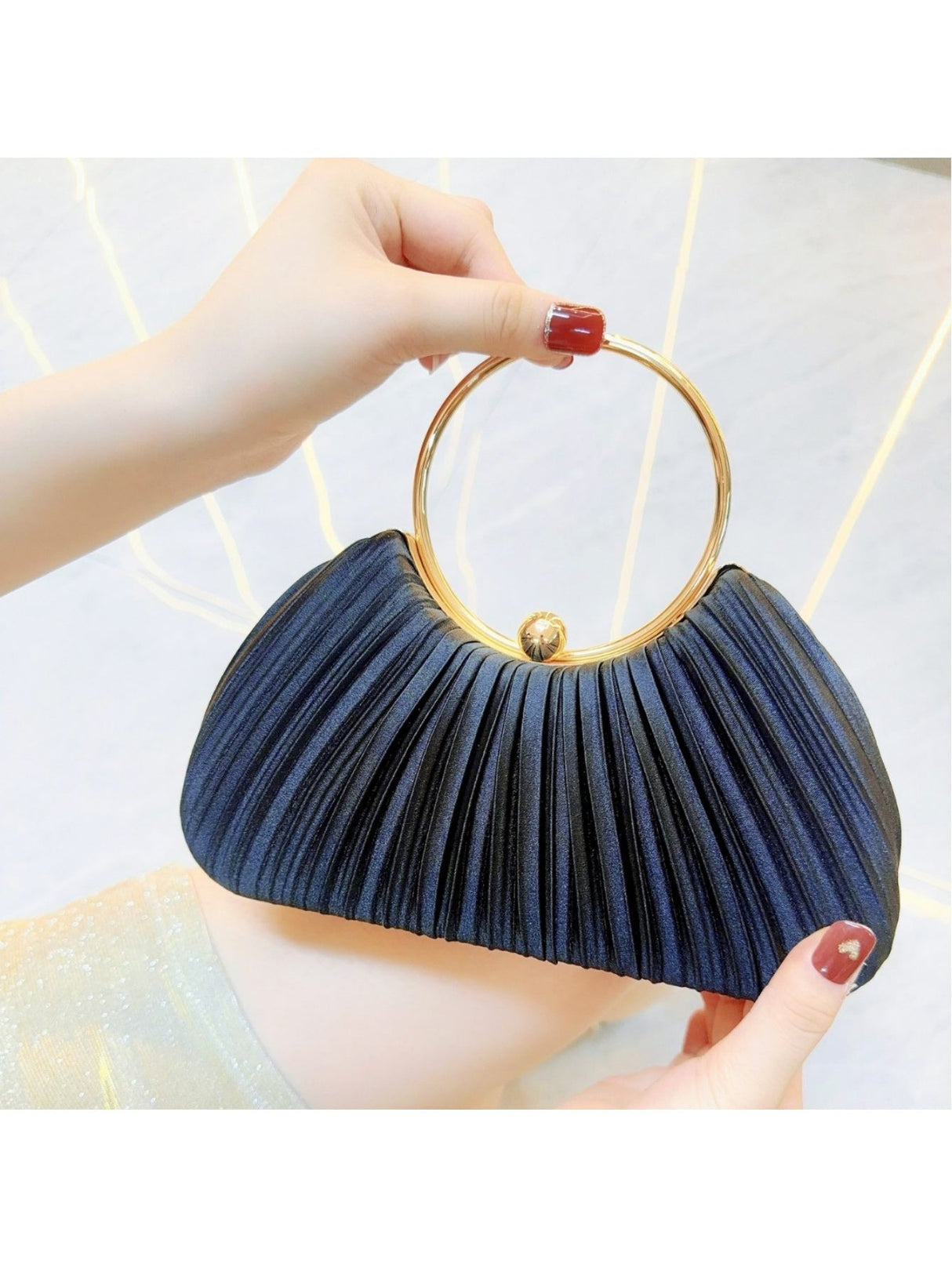 Liber Four Seasons ACC Pleated Bag