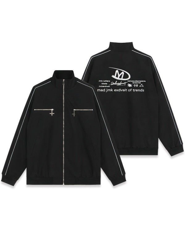 Liber Autumn Neutral wear Metal decoration Jackets