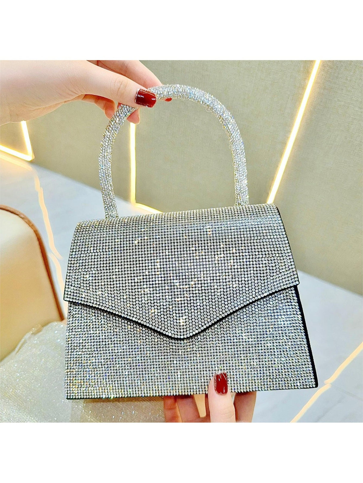 Liber Four Seasons ACC Diamond Small Square Bag