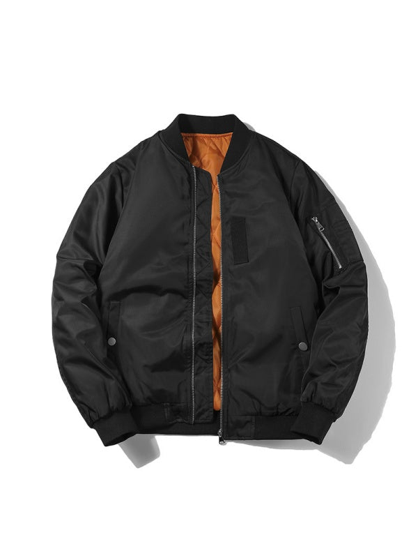 Thickening Stand Collar Pilot Loose Leisure Jackets