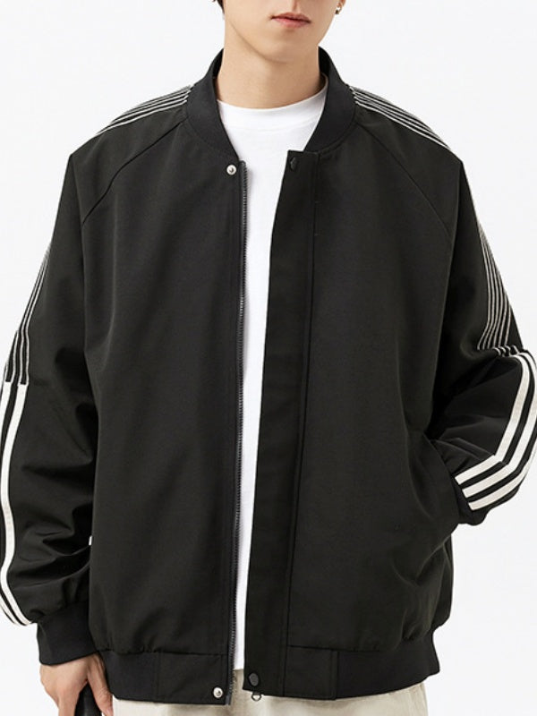 Liber Autumn Neutral wear Pocket decoration Solid Color Jackets