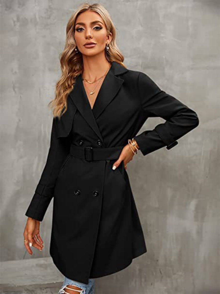 Belt Mid-length Trench Coats