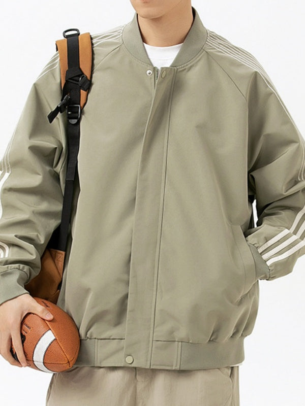 Liber Autumn Neutral wear Pocket decoration Solid Color Jackets