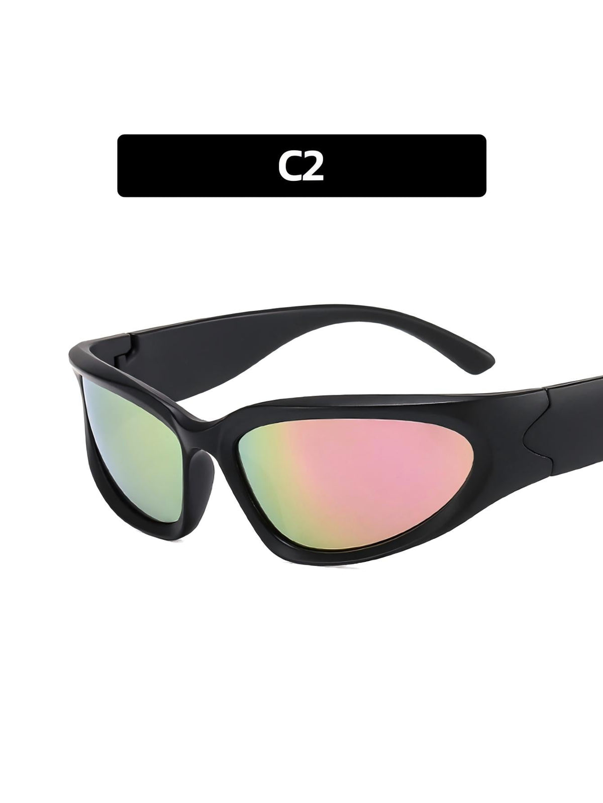 Lunettes de soleil futuristes punk