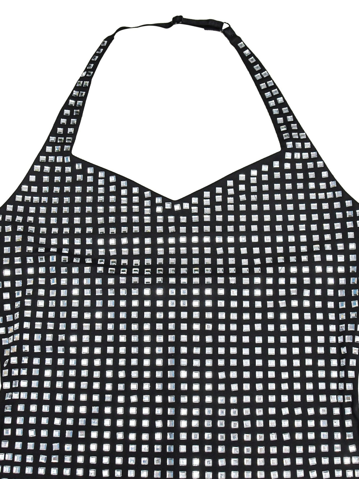 Neckband Rhinestone-studded Slim-fit Hip Wrap Sparkling Party Party Mini&Short Dresses