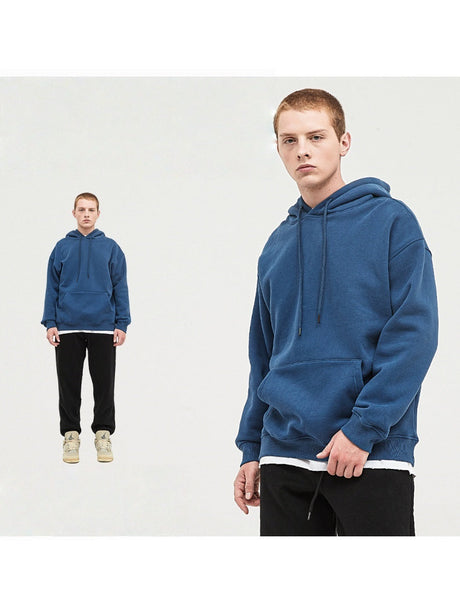 Liber Autumn Neutral Thin Fleece Hoodie