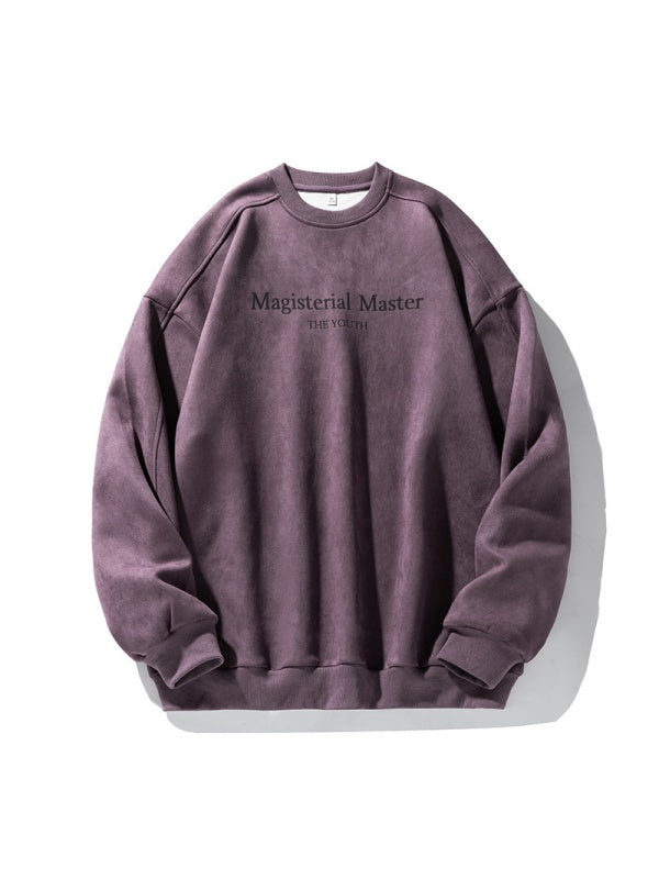 Liber Autumn Men's Embroidered Pattern Letter Sweatshirts&Hoodies