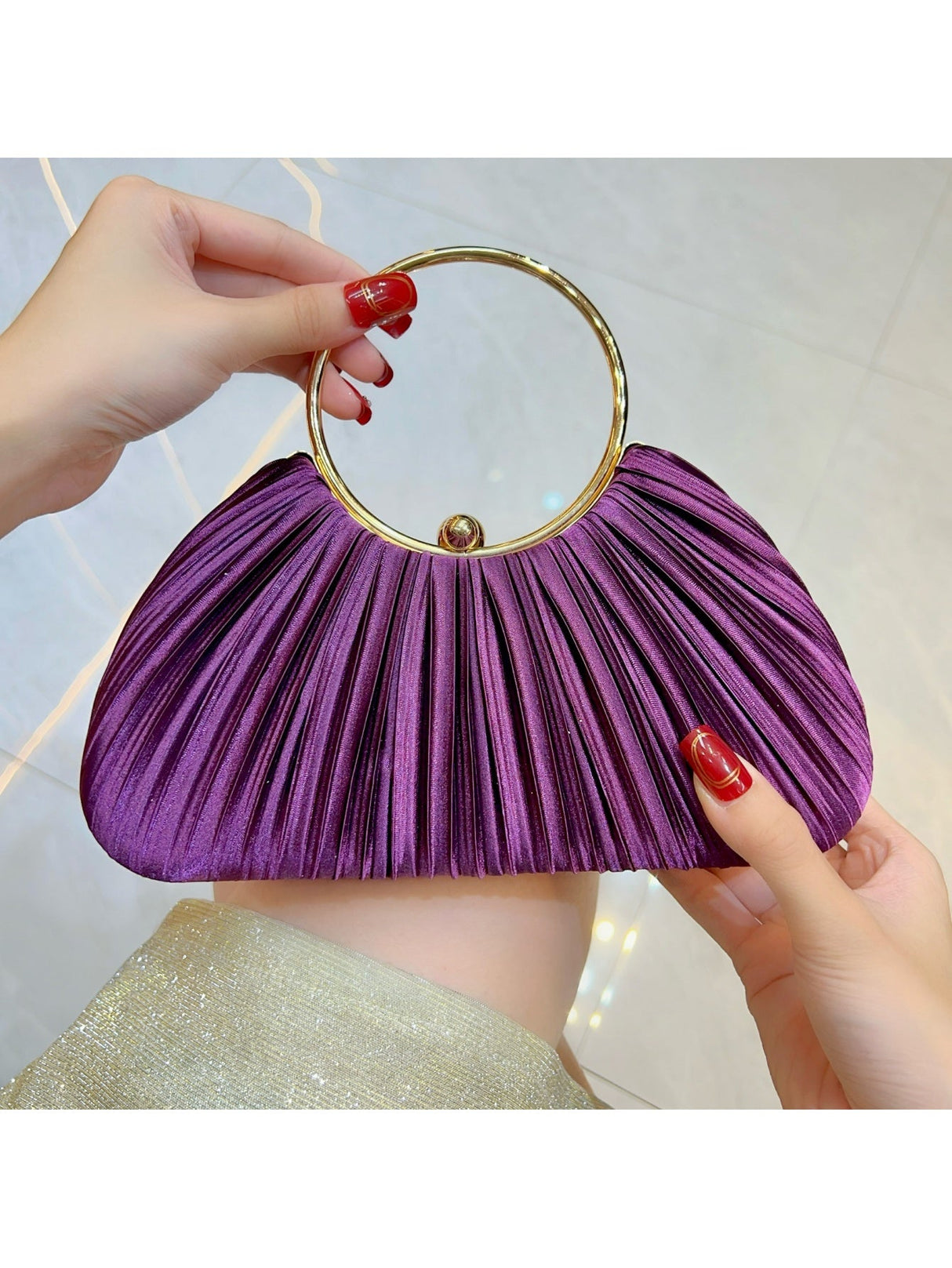 Liber Four Seasons ACC Pleated Bag