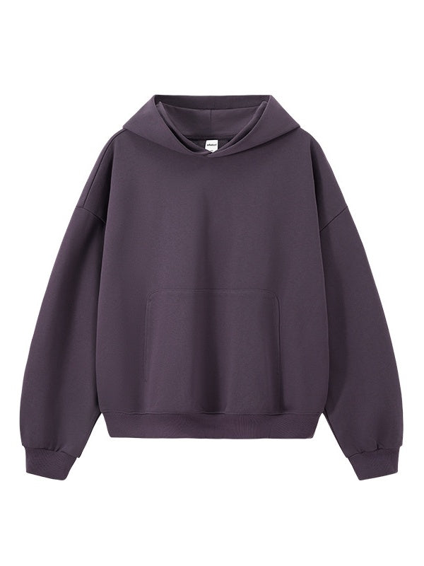 Liber Autumn Neutral wear Solid Color Sweatshirts&Hoodies