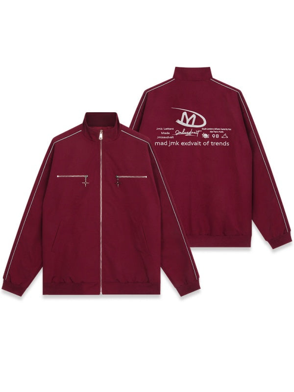 Liber Autumn Neutral wear Metal decoration Jackets