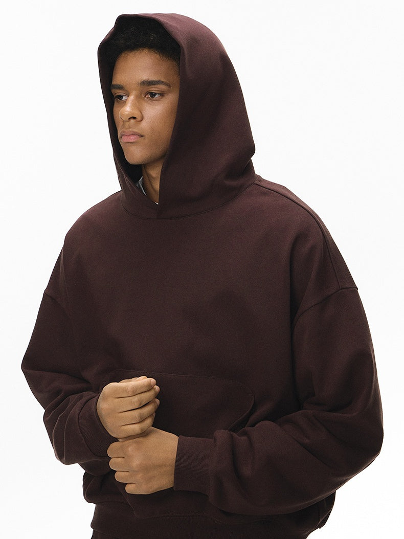 Liber Autumn Neutral wear Solid Color Sweatshirts&Hoodies