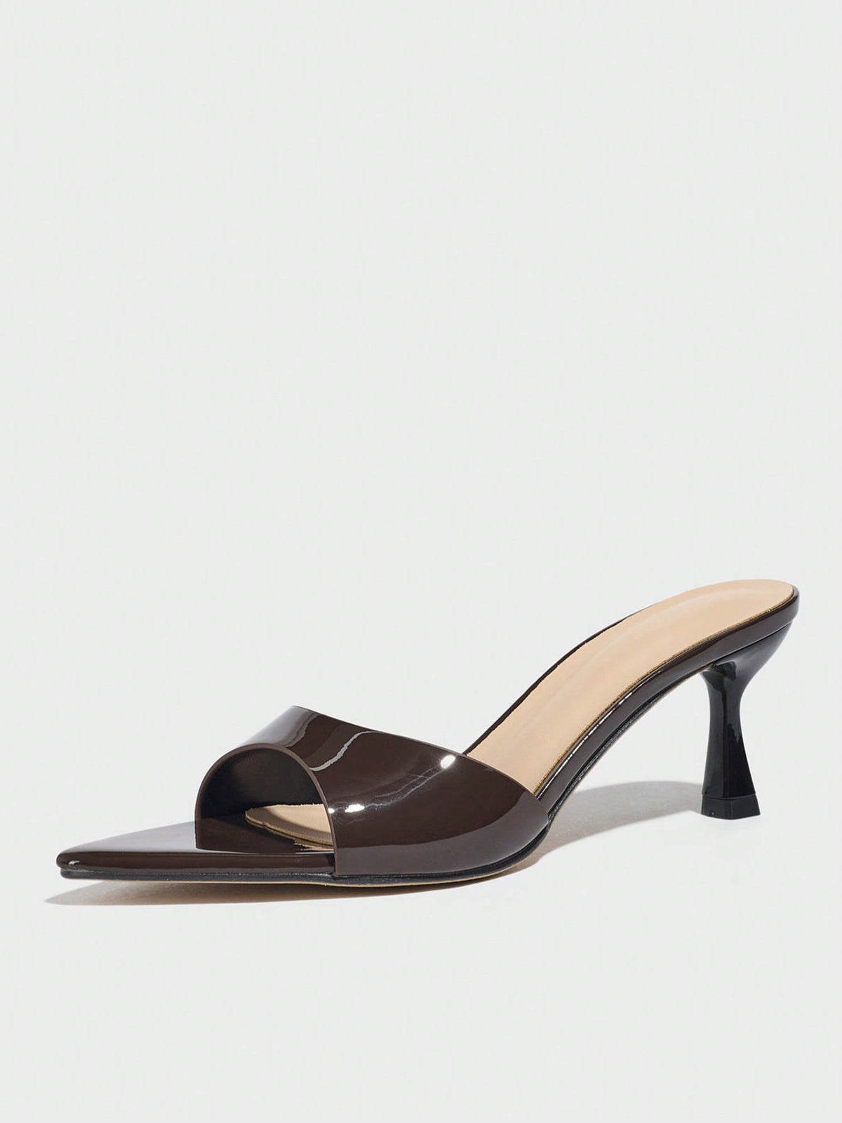 Embossed High-heeled Sandals