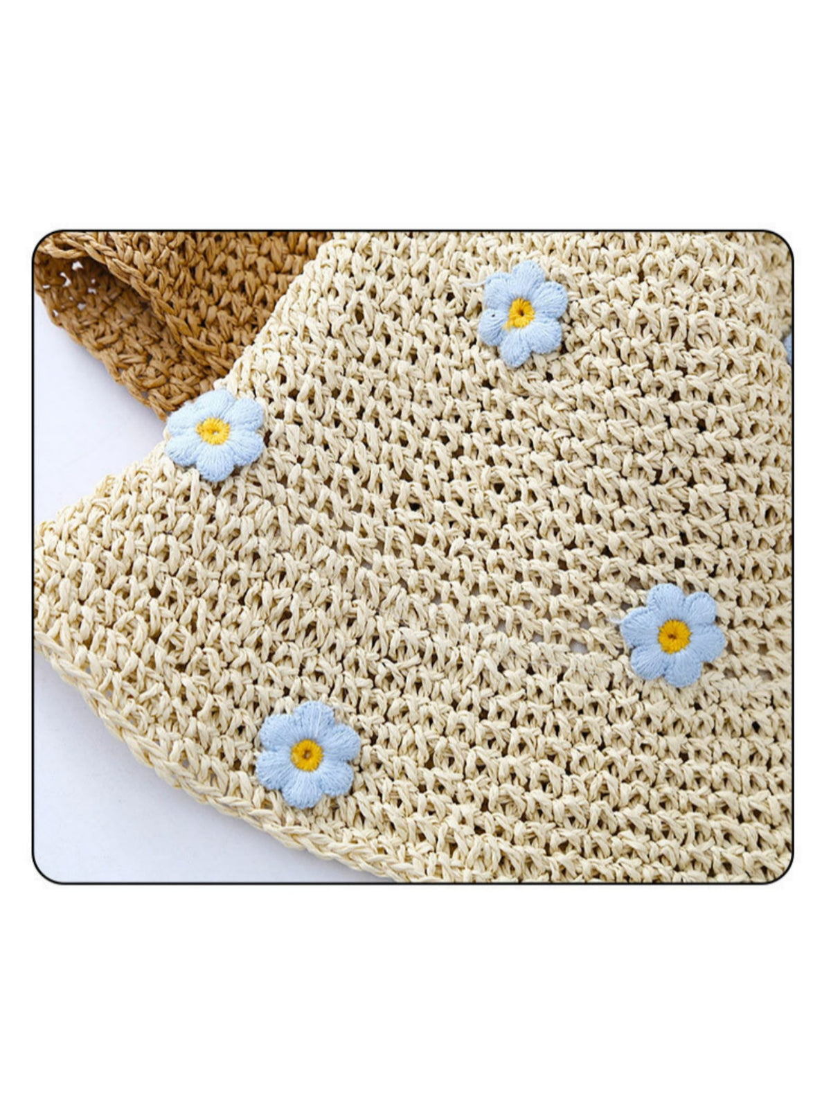 Little Flower Straw Hat