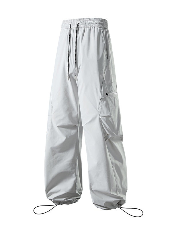 Water-repellent Straight-fit Cargo Trousers