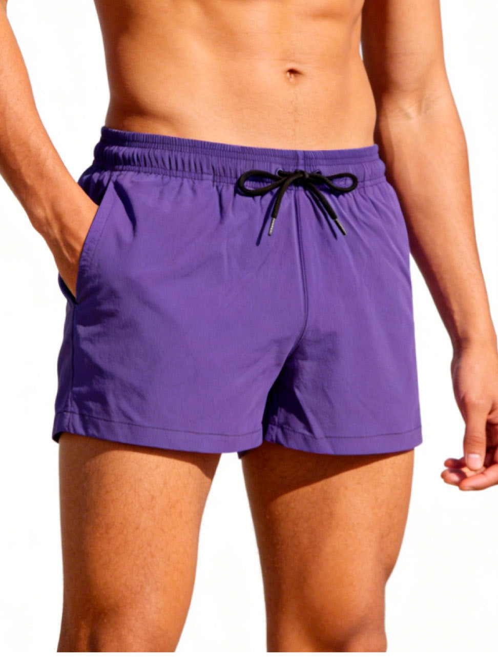 Loose-fit Quick-drying Can Be Launched Into The Water Beach Swimming Trunks