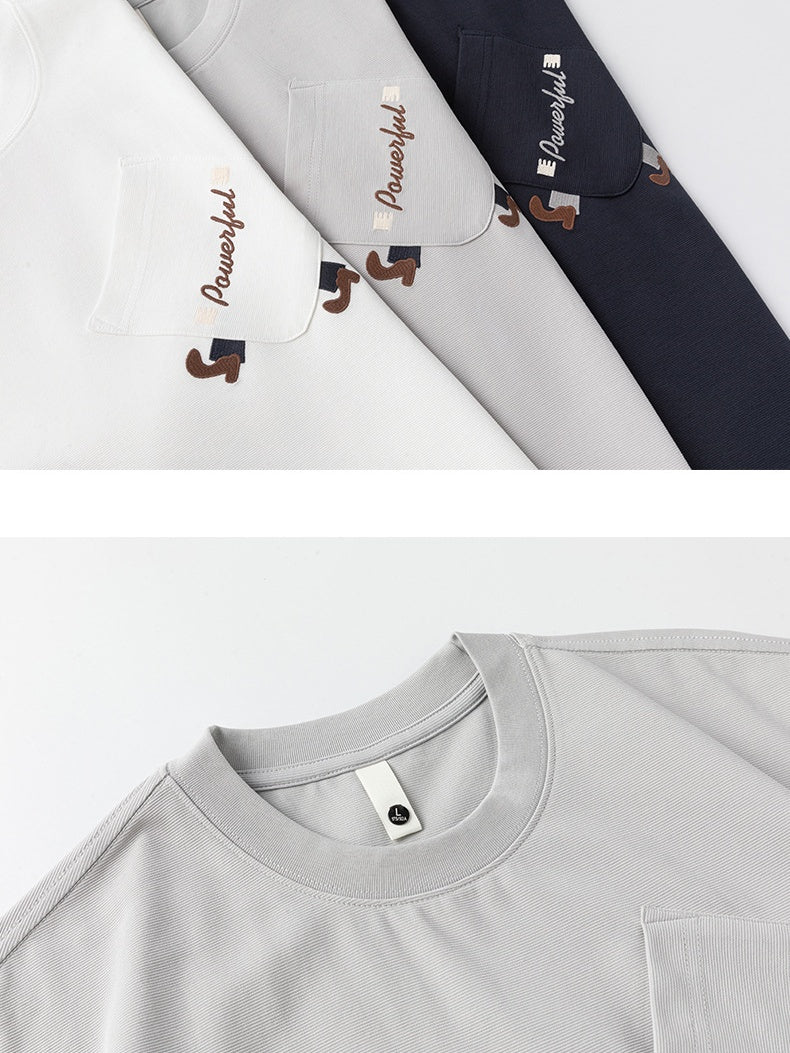 Embroidery Loose-fit T-shirts