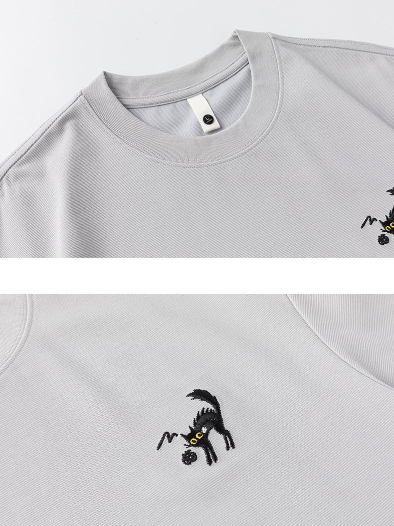 Embroidery Loose-fit T-shirts