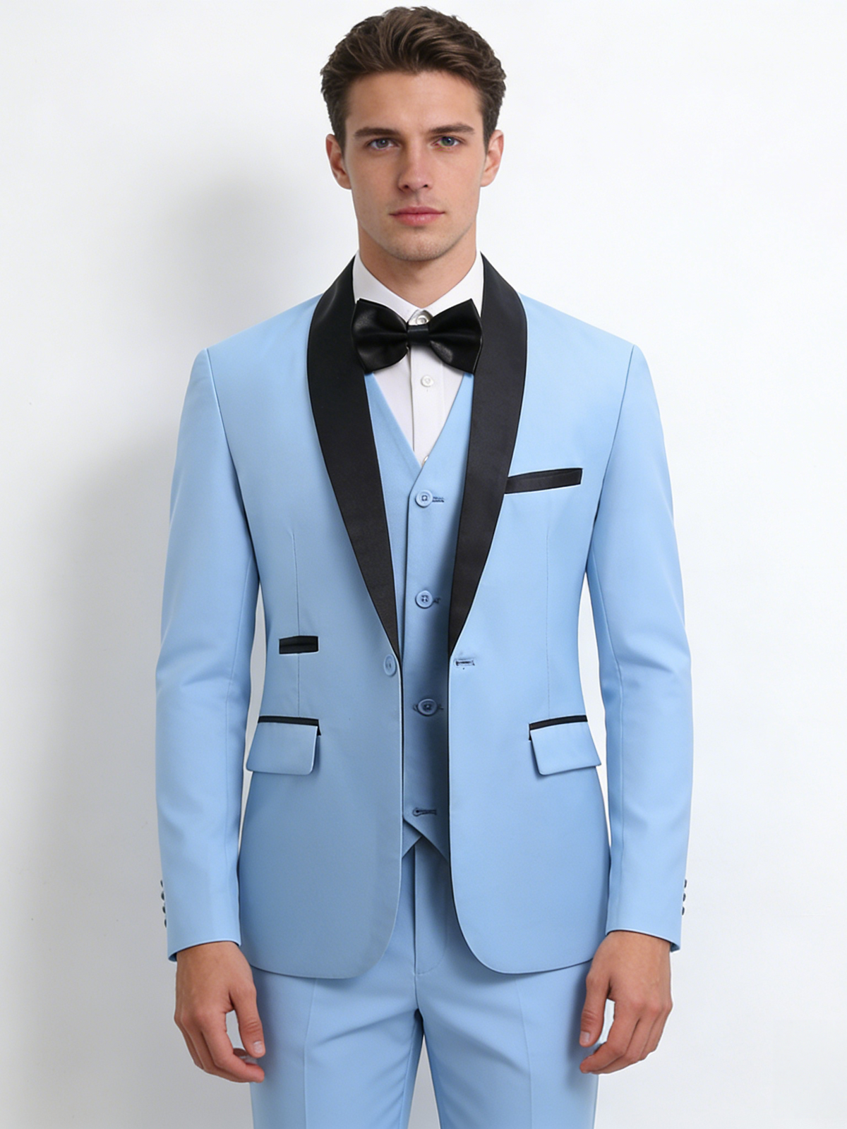 Business Leisure Suit Slim-fit Set 3-piece Sets