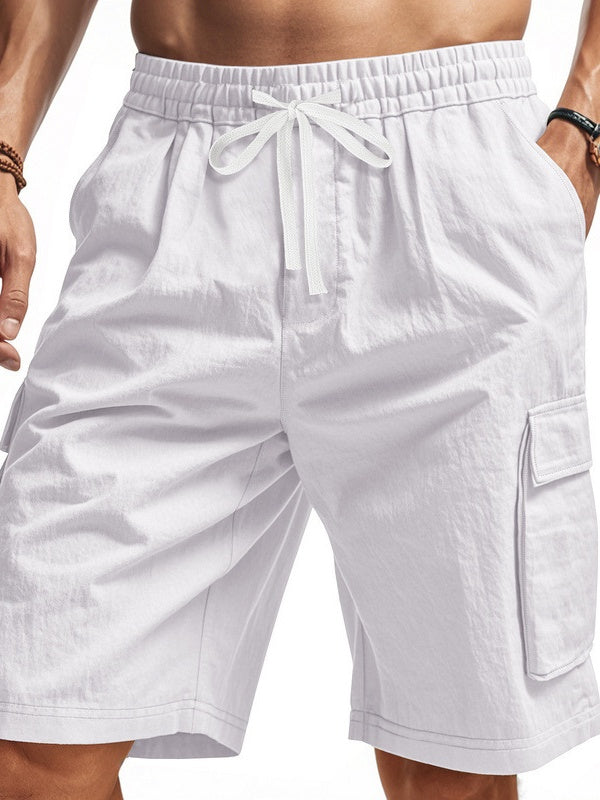 Skin-friendly Breathable Loose-fit Five Points Beach Shorts Shorts