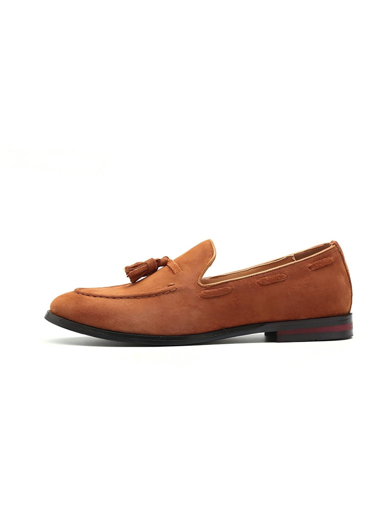 Suede Tassel Slip-on Loafers