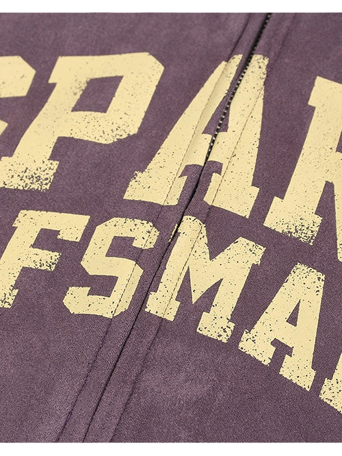 Neutral wear Printed Letter Sweatshirts&Hoodies